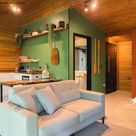Cabana Equipada Em Meio A Natureza Em Pomerode Esterno foto