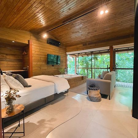 Cabana Equipada Em Meio A Natureza Em Pomerode Esterno foto