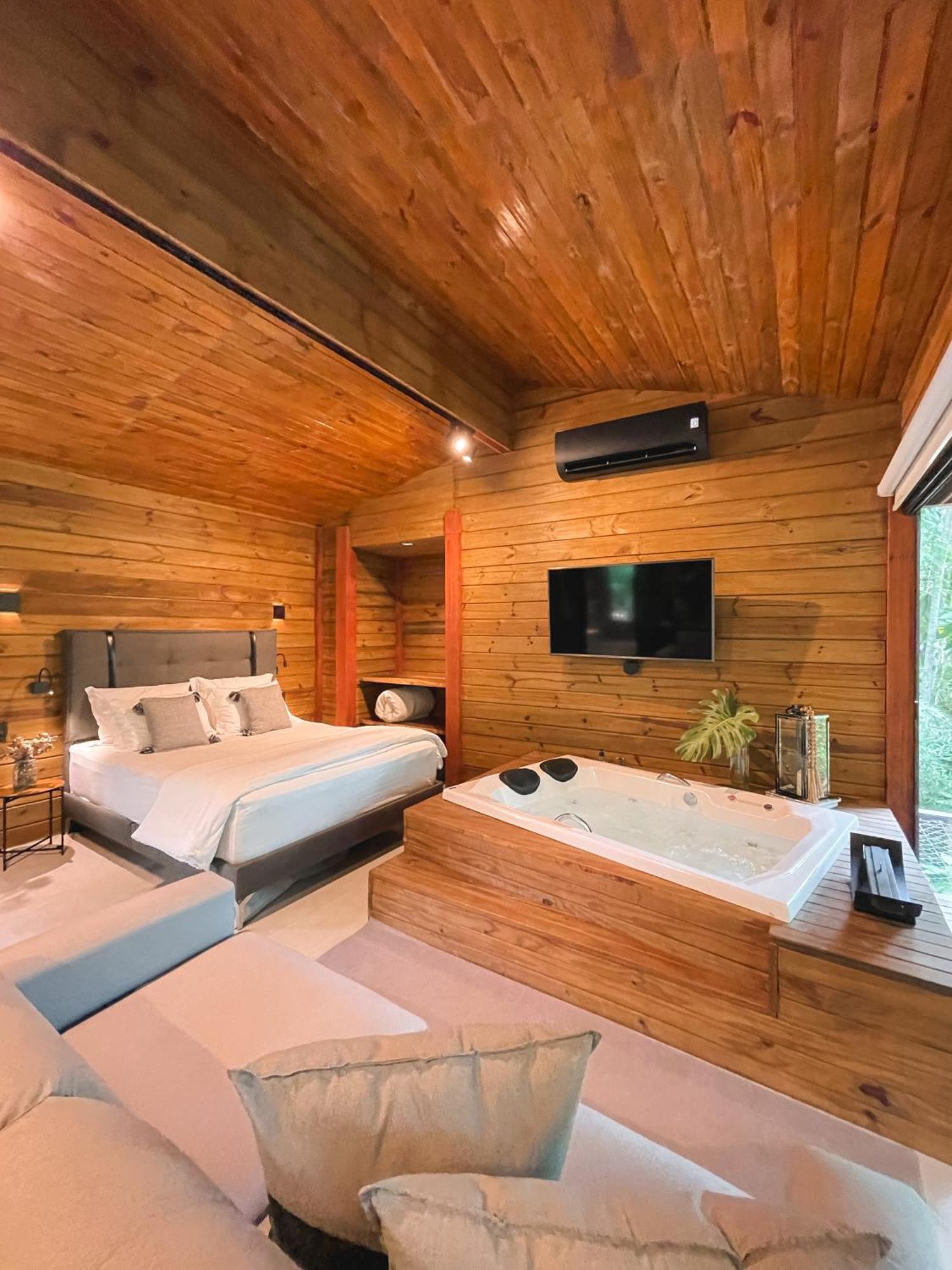 Cabana Equipada Em Meio A Natureza Em Pomerode Esterno foto