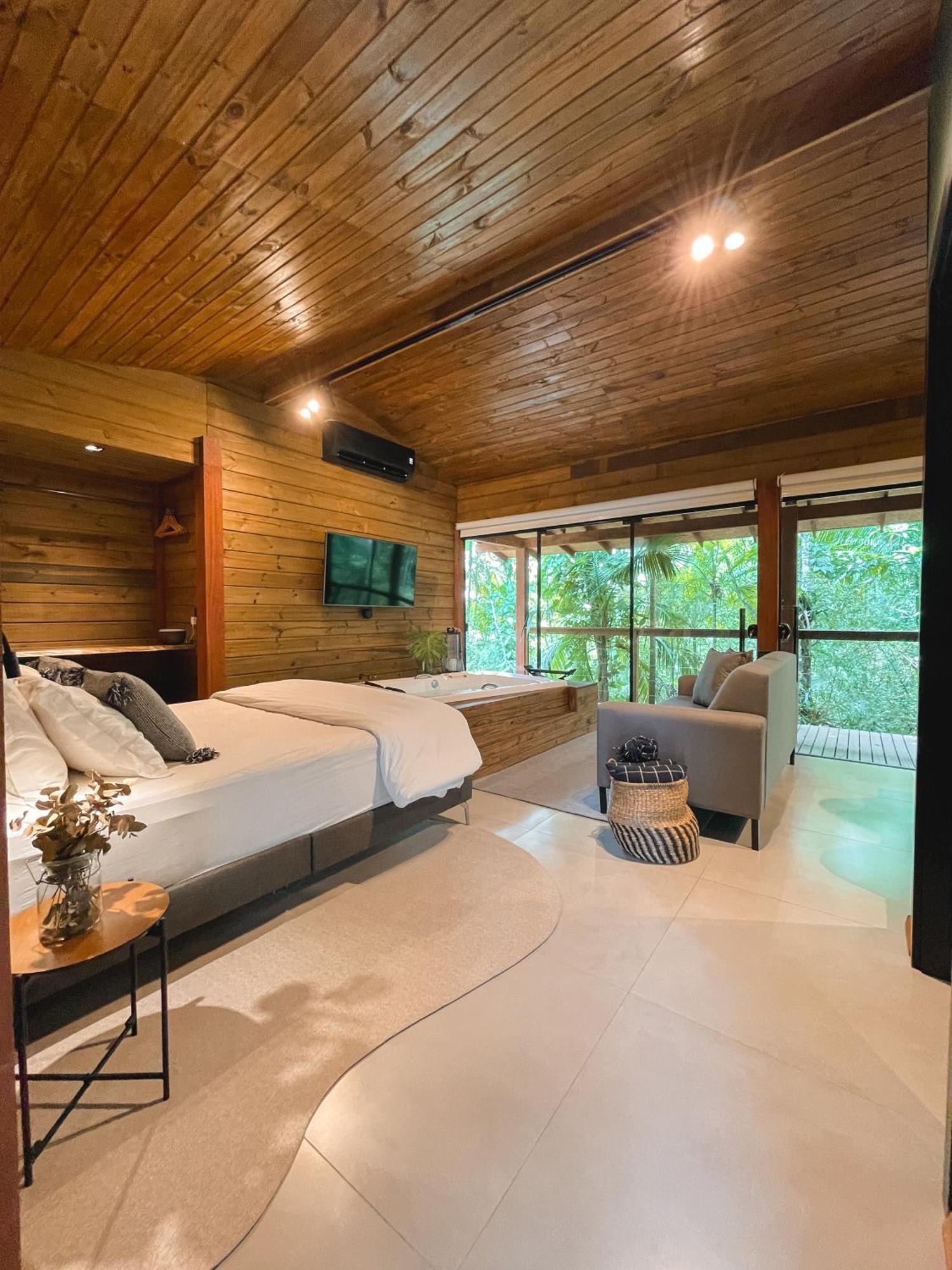 Cabana Equipada Em Meio A Natureza Em Pomerode Esterno foto